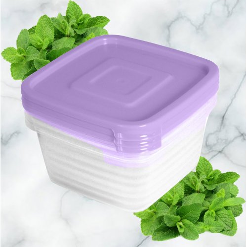 Набор контейнеров ПМ д/СВЧ С215''Унико'0.45л 3шт.