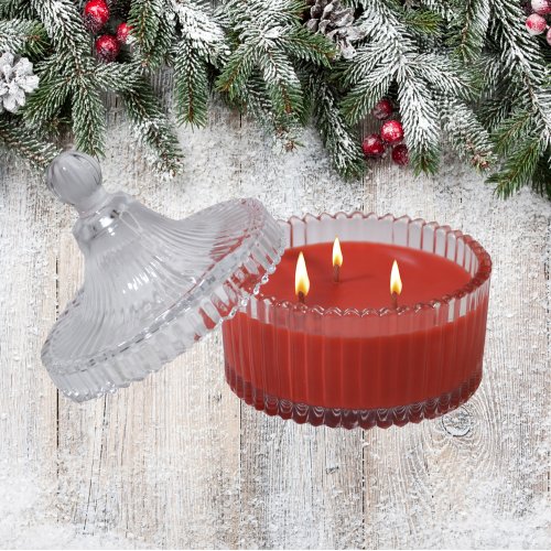 Свеча ароматизированная AZ2023-264 h13*10см (48/24)