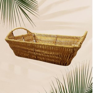 Корзина плетёная AZ2023-2048 29*20*7см  (100)