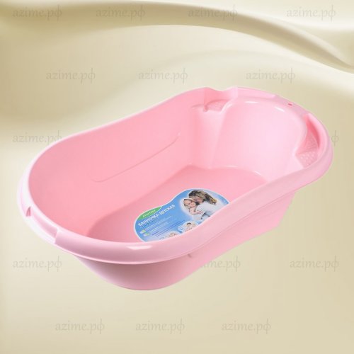 Ванночка ПМ С804РЗ''Бамбино''розовая (6)