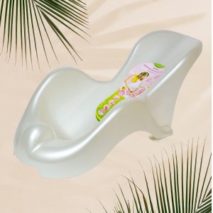 Горка д/купания С819БЕЛ"Бамбино"белая (8)