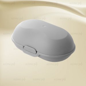Мыльница ПМ С320ПСЕРзакрытая Аттенто пыльно-серая (24)