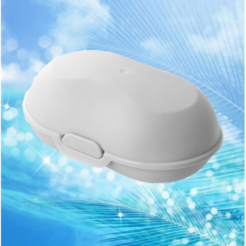 Мыльница ПМ С320СЕРзакрытая Аттенто пыльно-серая (24)