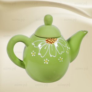 Чайник "Малый Н" Цветок Ромашка зелёная (Р.Зел) 1сорт 0,75л (5)