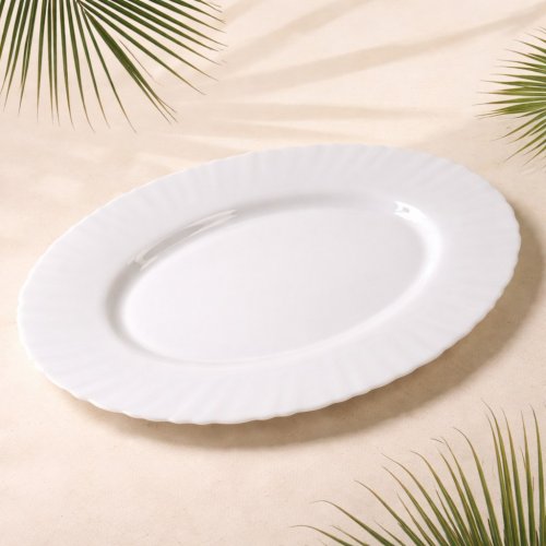 Салатник AZ2025-412 HYP100  белое 26*19см  (48)