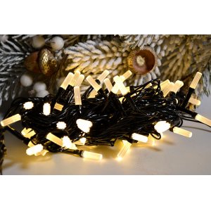 Гирлянда LED AZ-1165 7м 100л цв.тёпл.пр.чёрн.(100)