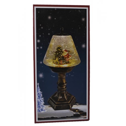 Лампа LED AZ2019-915А с новогодней компазицией музыкальная (12)