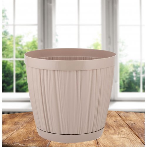 Горшок цв. ПМ IG623010047 Barcelona 1.8л молочный шоколад (16)