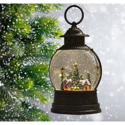 Фонарь LED AZ2024-443  с новогодней композицией музыкальный WDL-2103E (12)