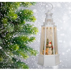 Фонарь LED AZ2024-447 с новогодней композицией музыкальный WDL-24079B (8)