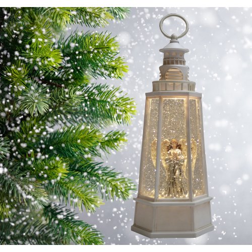Фонарь LED AZ2024-448 с новогодней композицией музыкальный WDL-24079D  (8)