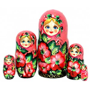 Матрёшка 5шт.№120Ф