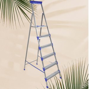 Стремянка стальная СМ6 "Ника"6 ступений 227257