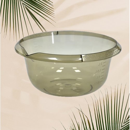 Миска ПМ 400414 дым.прозр.с мерным дел. 4.0л (24)