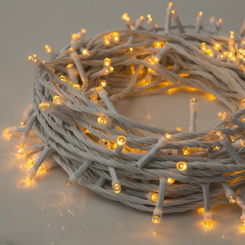 Гирлянда LED AZ-675 50м 560л цв.тёплый пр.бел(20)
