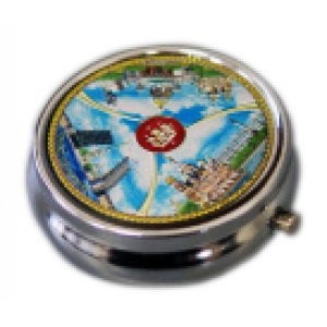 Таблетница 36-206  круглая СПб микс