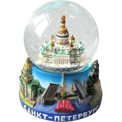 Сувениры Шар СПб 099-45-02 малый син.осн.