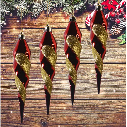 Набор ёлочных игрушек AB-214  (180)