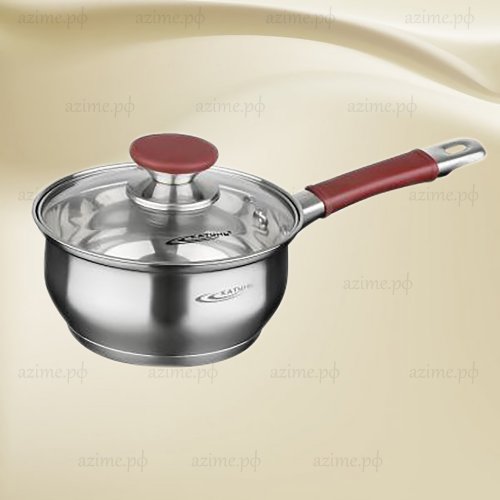 Ковш КТ15-К 1,5л с/кр  БЕРТА 16*8см клеп.ручк (4)