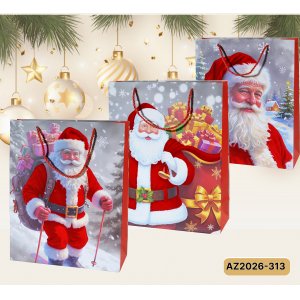 Подарочный пакет AZ2026-313 26*32*10 (240)