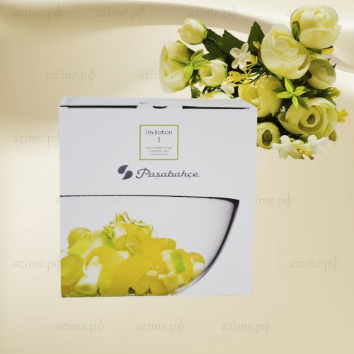 Салатник 10342B Инвитейшн d220 мм из закаленного стекла (4)