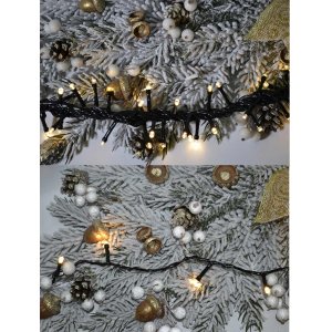 Гирлянда LED AZ2021-852 5м 50л тёплый пр.чёрный (100)