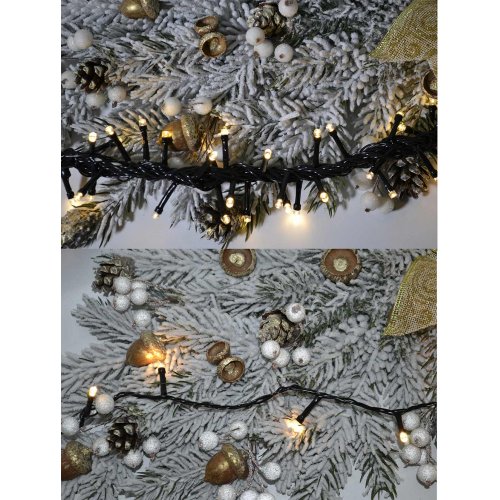 Гирлянда LED AZ2021-852 5м 50л тёплый пр.чёрный (100)