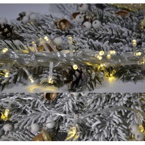 Гирлянда LED AZ2021-856 10м 90л тёплый пр.проз.(100)