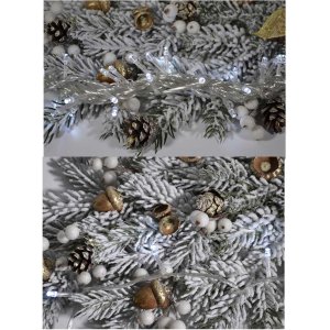 Гирлянда LED AZ2021-857 10м 90л белый пр.проз.(100)