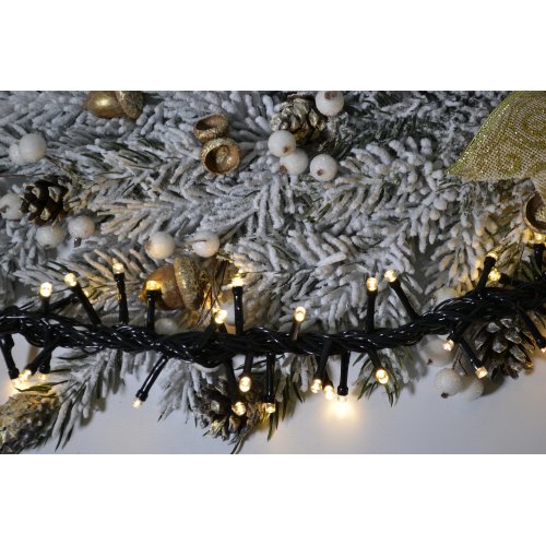 Гирлянда LED AZ2021-852 5м 50л тёплый пр.чёрный (100)