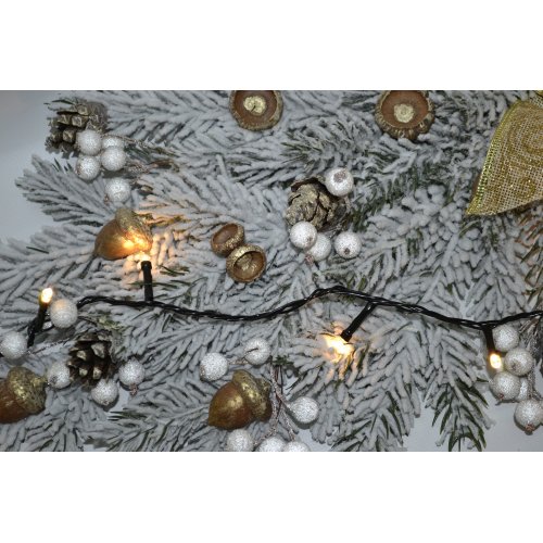 Гирлянда LED AZ2021-852 5м 50л тёплый пр.чёрный (100)