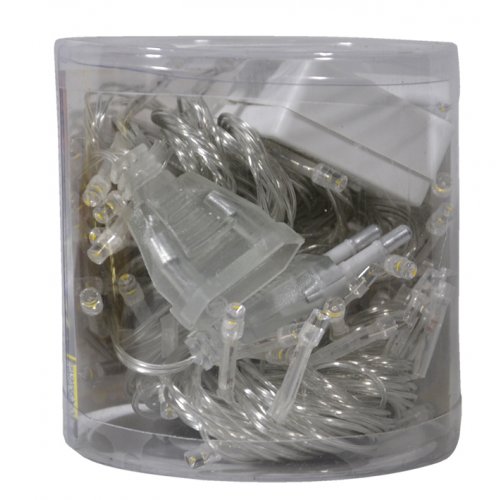 Гирлянда LED AZ2021-857 10м 90л белый пр.проз.(100)