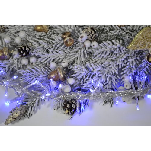 Гирлянда LED AZ2021-858 10м 90л синий пр.проз.(100)