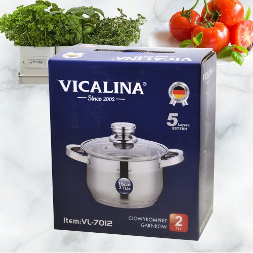 Кастрюля VL-7012 2.7л  d18см (6)