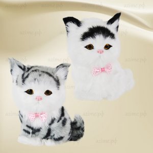 Кошка бантик Копилка музыкальная (10*350)