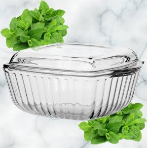 Форма для запекания 59029  2,0 л  190*230 мм с кр. (4)