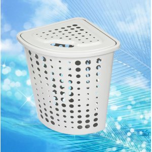Корзина д/белья ПМ С705СЕР ''Молета''45.0л угловая  (6)