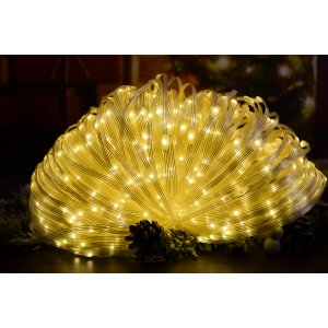 Гирлянда уличная LED AZ2022-233 100м 800л Капля пр.прозрачный цв.тёплый (20)