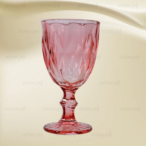 Набор фужеров AZ2023-1718 6шт.Розовый  (8)