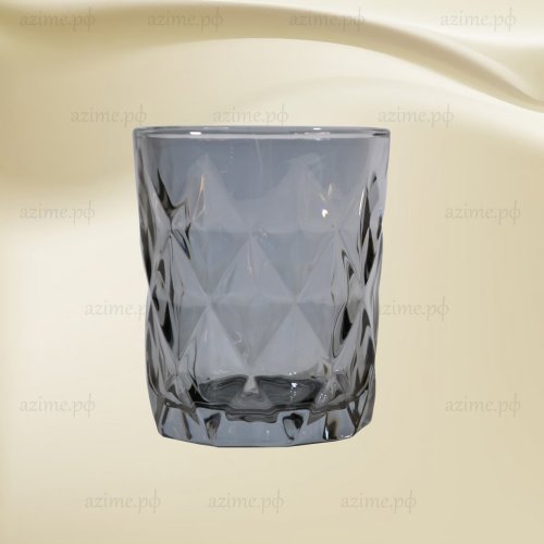 Набор стаканов AZ2023-1723 низкие  6шт.330 мл Графит(8)