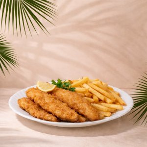 Тарелка AZ2025-405 HBQP80 белая d21см (48)